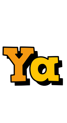 Ya cartoon logo