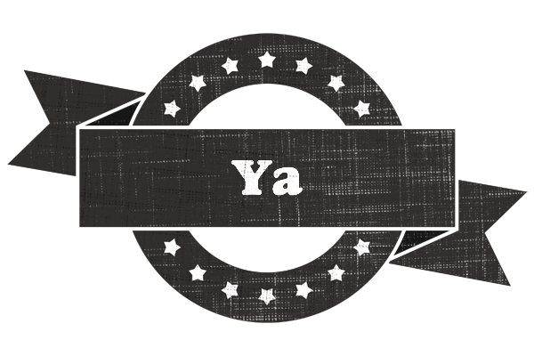 Ya grunge logo