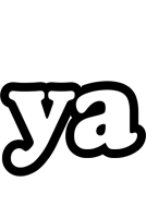 Ya panda logo