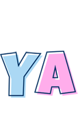 Ya pastel logo