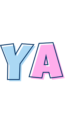 Ya pastel logo