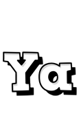 Ya snowing logo