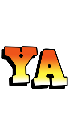 Ya sunset logo