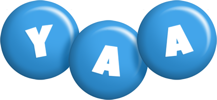 Yaa candy-blue logo