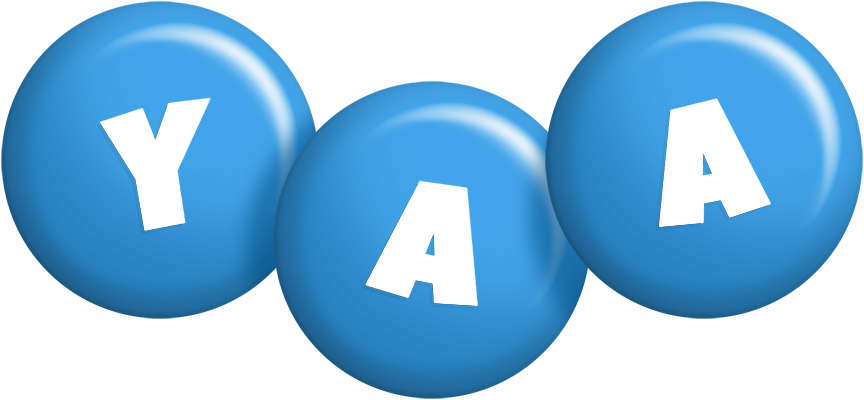 Yaa candy-blue logo