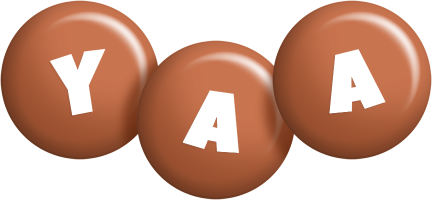 Yaa candy-brown logo