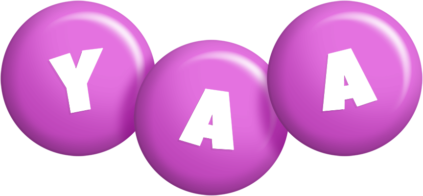 Yaa candy-purple logo