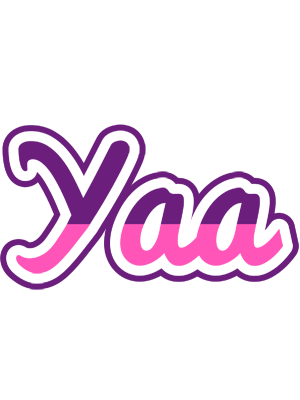 Yaa cheerful logo