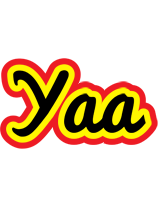 Yaa flaming logo