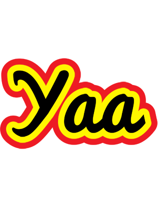 Yaa flaming logo