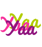 Yaa flowers logo