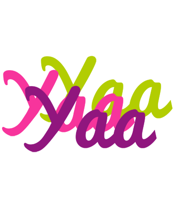 Yaa flowers logo