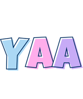 Yaa pastel logo