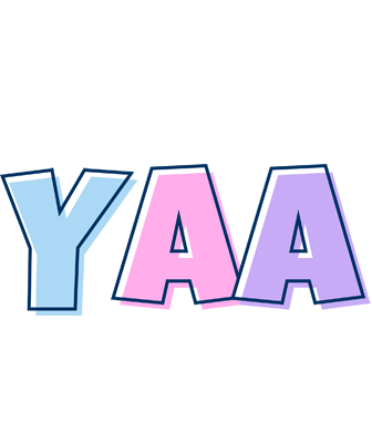 Yaa pastel logo