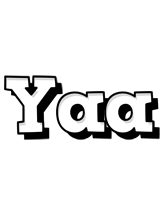 Yaa snowing logo