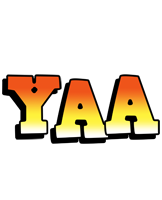 Yaa sunset logo