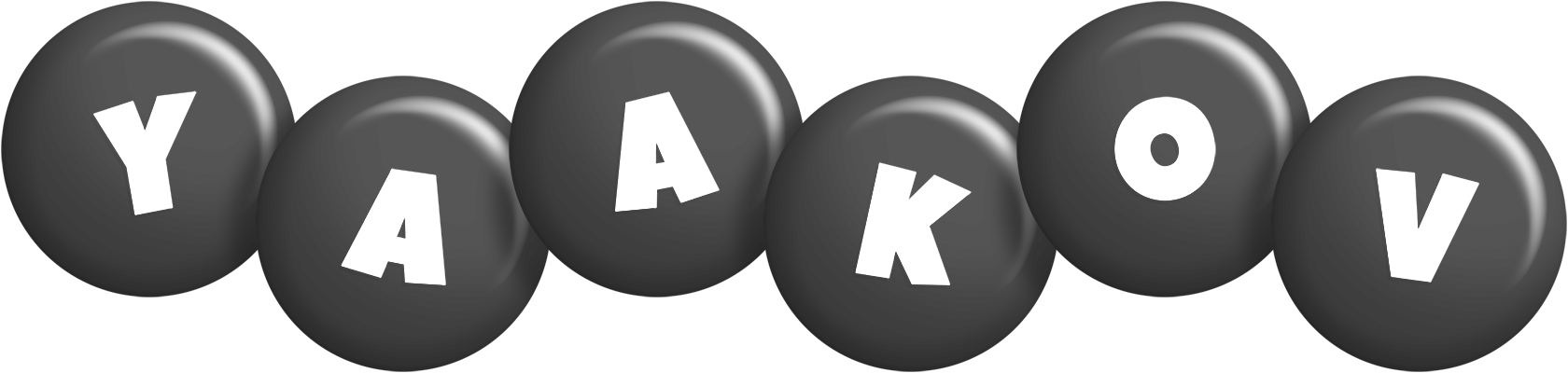 Yaakov candy-black logo