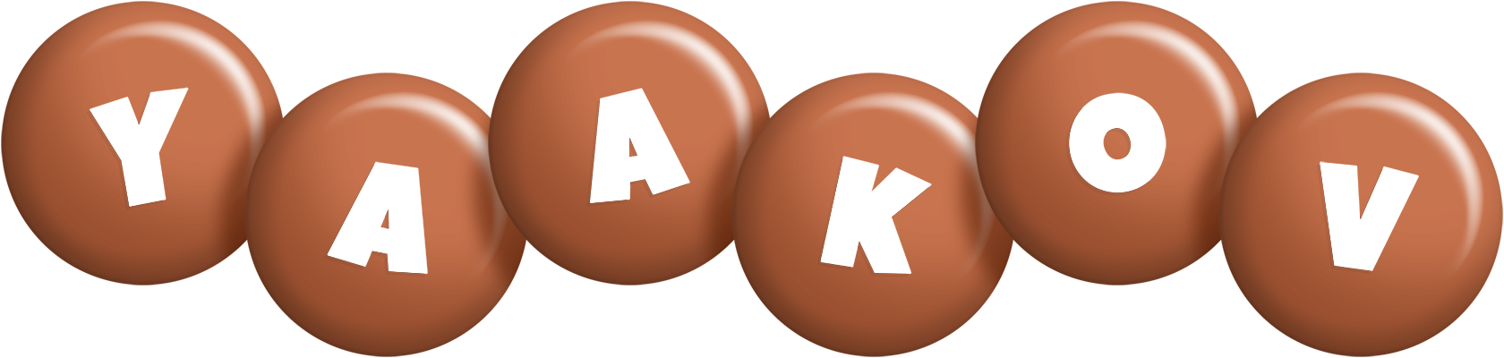 Yaakov candy-brown logo