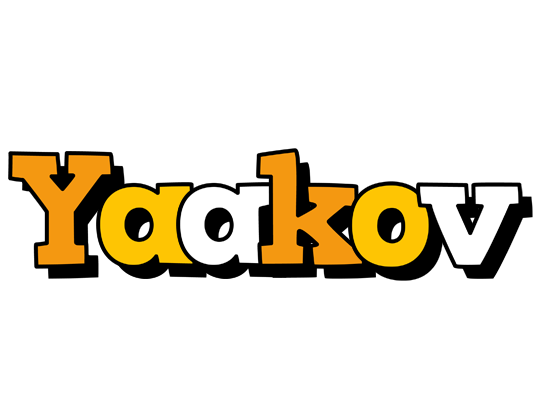 Yaakov cartoon logo