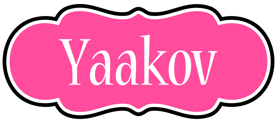 Yaakov invitation logo