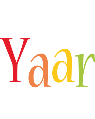 Yaar birthday logo