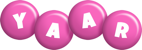 Yaar candy-pink logo