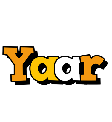 Yaar cartoon logo