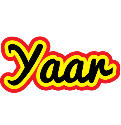 Yaar flaming logo
