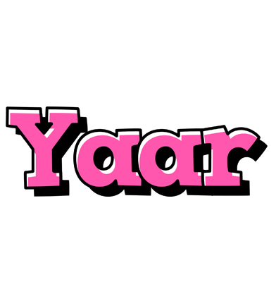 Yaar girlish logo