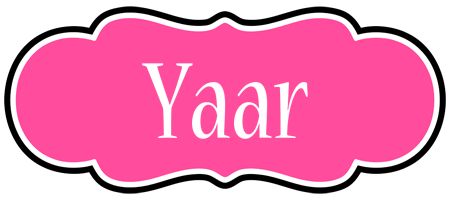 Yaar invitation logo