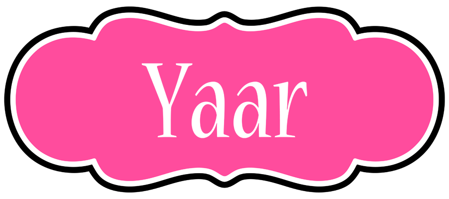 Yaar invitation logo