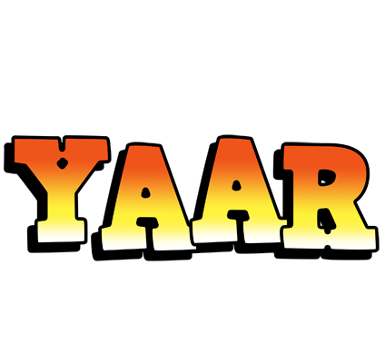Yaar sunset logo