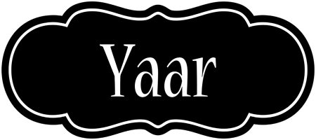Yaar welcome logo