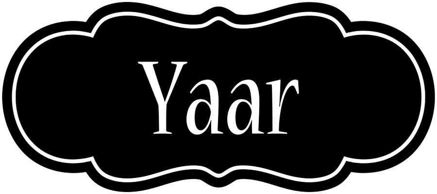 Yaar welcome logo