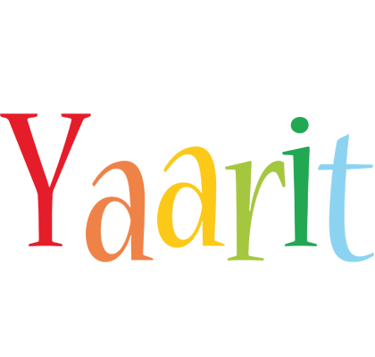 Yaarit birthday logo
