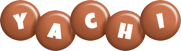 Yachi candy-brown logo