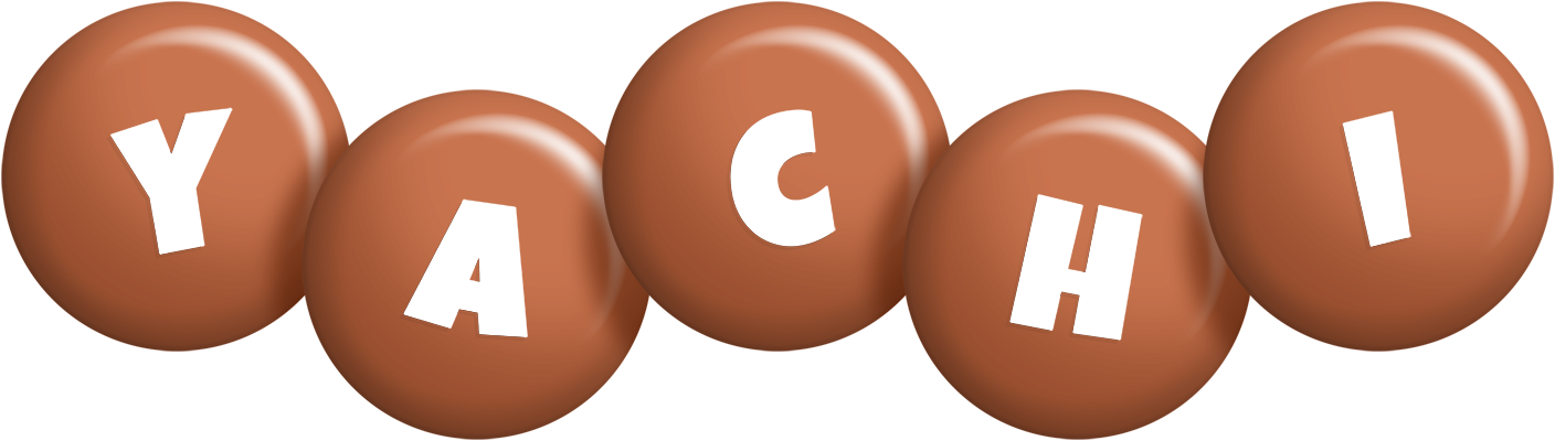 Yachi candy-brown logo