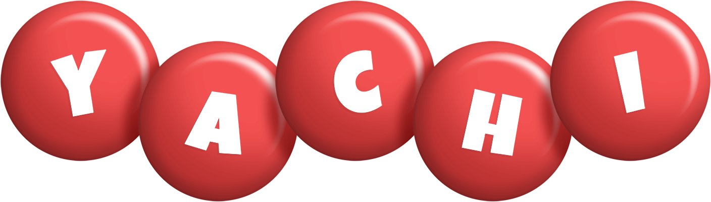 Yachi candy-red logo