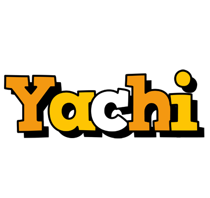 Yachi cartoon logo