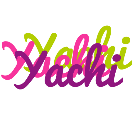 Yachi flowers logo