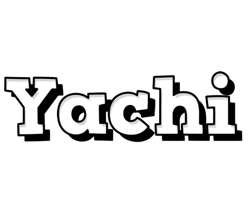 Yachi snowing logo