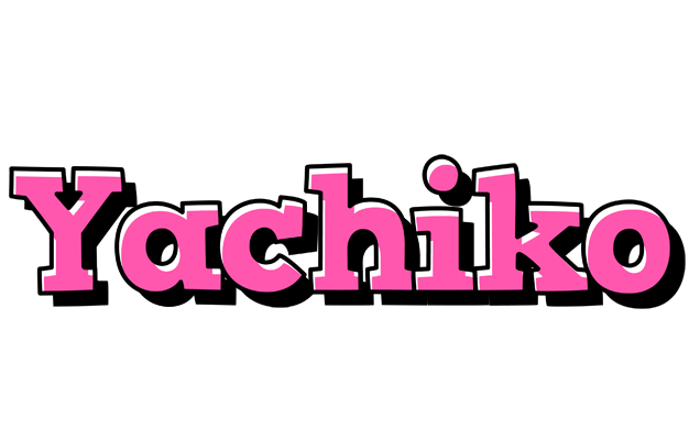 Yachiko girlish logo