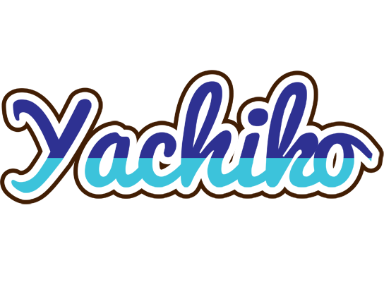 Yachiko raining logo