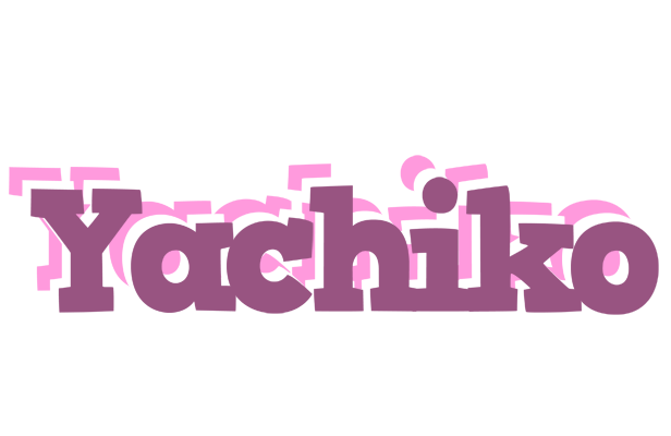 Yachiko relaxing logo