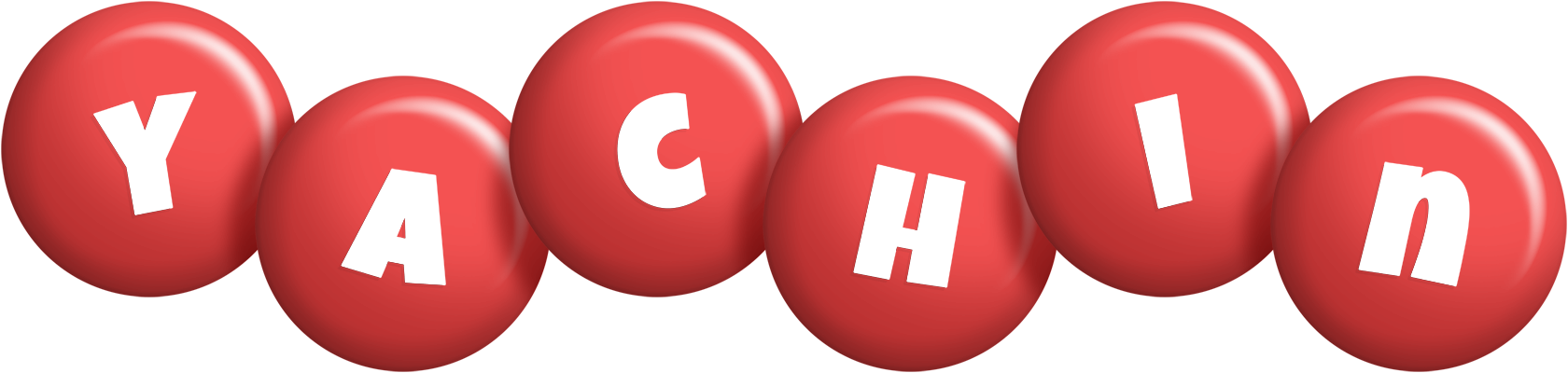 Yachin candy-red logo