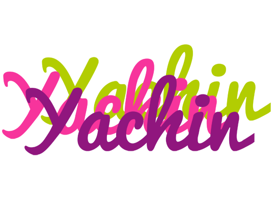Yachin flowers logo