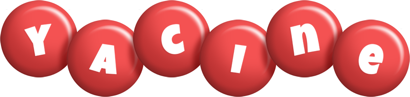 Yacine candy-red logo