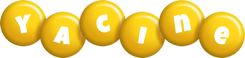Yacine candy-yellow logo