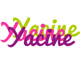 Yacine flowers logo