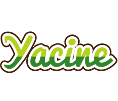 Yacine golfing logo